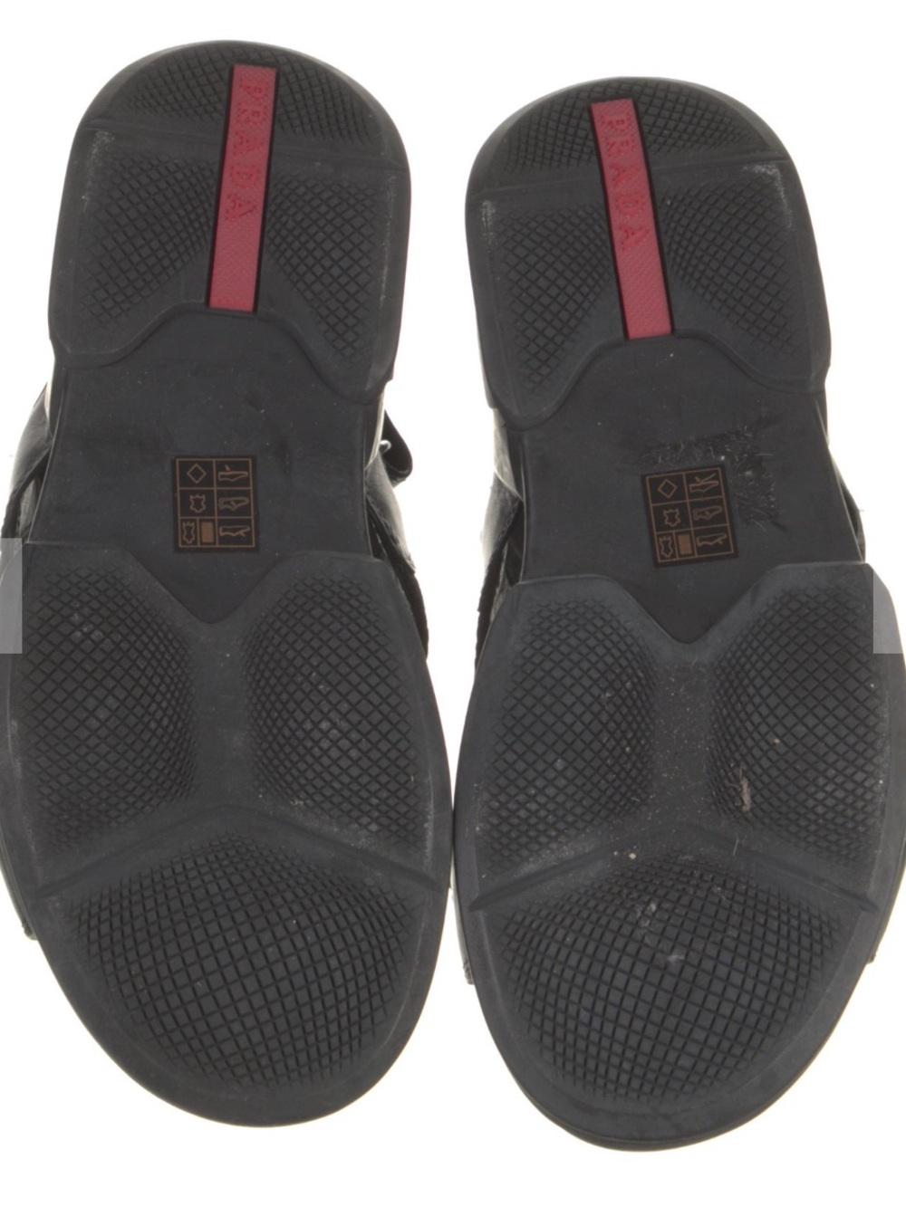 Black Strappy Prada Sandal - Picture 5 of 5